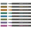 Pennarelli Pen 68 - colori assortiti metallic - Stabilo - scatola in metallo 8 pezzi