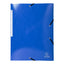 Cartella 3 lembi con elastico angolare Iderama - A4 - dorso 3,5cm - 10 colori assortiti - Exacompta