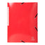 Cartella 3 lembi con elastico angolare Iderama - A4 - dorso 3,5cm - 10 colori assortiti - Exacompta