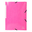 Cartella 3 lembi con elastico angolare Iderama - A4 - dorso 3,5cm - 10 colori assortiti - Exacompta