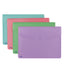 Busta con bottone Pastel - A4 - PP - colori assortiti - Favorit - conf. 5 pezzi
