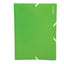 Cartella 3 lembi con elastico angolare - A4 - PP - colori assortiti - Colorosa