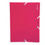 Cartella 3 lembi con elastico angolare - A4 - PP - colori assortiti - Colorosa