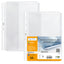 Buste forate ATLA GS P - 21 x 29,7 cm - PP - c/soffietto e patella - trasparente buccia - Sei Rota - conf. 10 pezzi