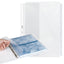 Buste forate ATLA GS P - 21 x 29,7 cm - PP - c/soffietto e patella - trasparente buccia - Sei Rota - conf. 10 pezzi