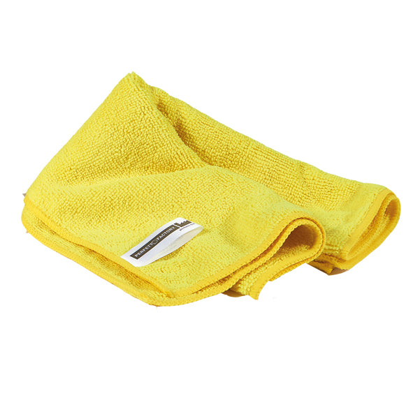 Panni microfibra Ultrega - 40 x 40 cm - giallo - PerfettoFactory - conf. 10 pezzi
