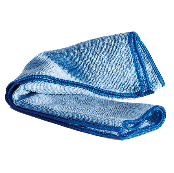 Panni microfibra Ultrega - 40 x 40 cm - azzurro - PerfettoFactory - conf. 10 pezzi