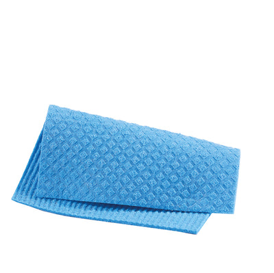Pannospugna Aquos - 18 x 20 cm - azzurro - PerfettoFactory - conf. 10 pezzi