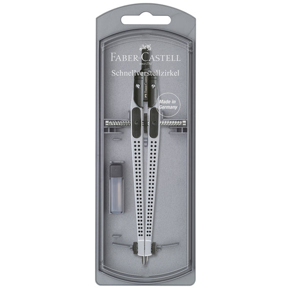 Balaustrone grip - diametro max cerchio 390 mm - silver - Faber-Castell