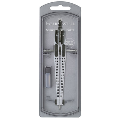 Balaustrone grip - diametro max cerchio 390 mm - silver - Faber-Castell