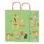 Shoppers - con manici - 26x34,5 cm - fantasie assortite - Rex Sadoch