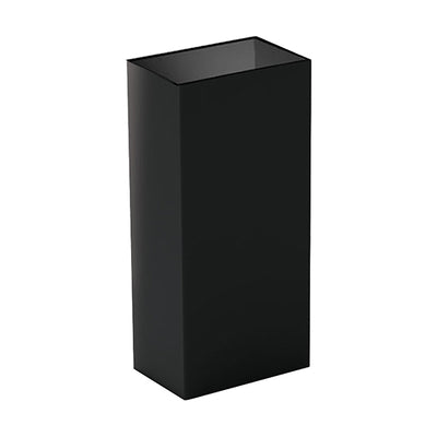 Contenitore gettacarte Bob Color - 30 x 20 x 70 cm - 42 L - metallo - nero - Medial