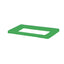 Coperchio per contenitore Bob Color - 30 x 20 x 3,5 cm - verde - Medial