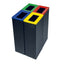 Coperchio per contenitore Bob Color - 30 x 20 x 3,5 cm - verde - Medial