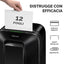 Distruggidocumenti LX-201 - a microframmenti - nero - Fellowes