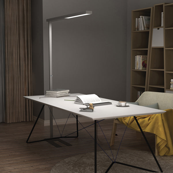 Lampada da terra Stratus - a led - 58,8 W - alluminio - Unilux