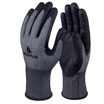 Guanti antitaglio Venicut F - maglia Xtrem Cut Touch - palmo in schiuma acquapolimerica - taglia 08 - grigio - Deltaplus