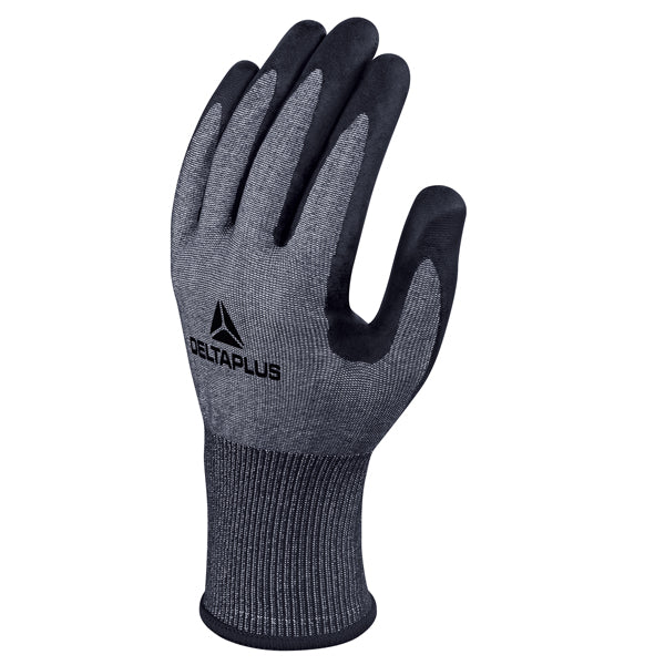 Guanti antitaglio Venicut F - maglia Xtrem Cut Touch - palmo in schiuma acquapolimerica - taglia 08 - grigio - Deltaplus