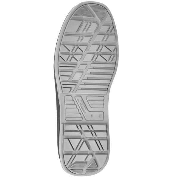 Calzatura di sicurezza Verok S1P SRC - nylon/pelle scamosciata - grigio/rosa - taglia 40 - U-Power