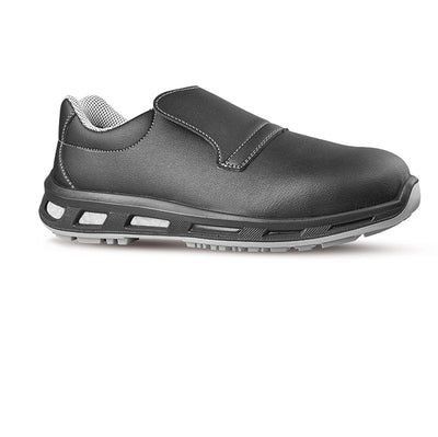 Calzatura di sicurezza Noir S2 FO SR - pelle idrorepellente - nero - taglia 39 - U-Power