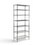 Metallika Scaffale Modulare in Acciaio Cromato 90 × 45 × H 222 cm, 8 Ripiani