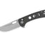 Coltello EDC QSP Unicorn Micarta 14C28N stonewash marrone scuro QS156-A1