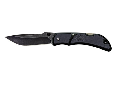 Outdoor Edge Chasm 3.3 Gray acciaio 8Cr13MoV Black Stonewash Zytel lama 8,4 cm 62 gr Back Lock - vista principale