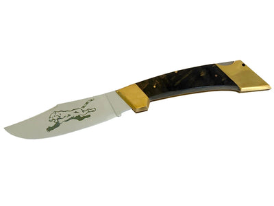 Coltello folding Durofol mod.99 manico plastica e ottone 27 cm Back Lock Made in Italy