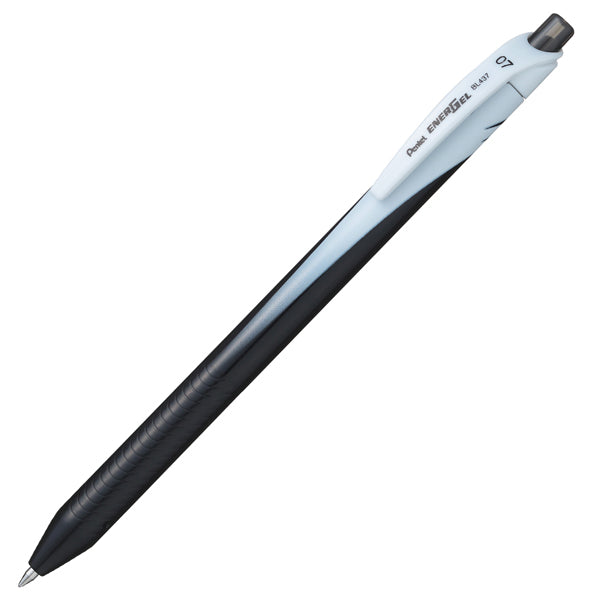 Roller a scatto Energel Slim - punta 0,7 mm - nero - Pentel - value pack 20+4 pezzi