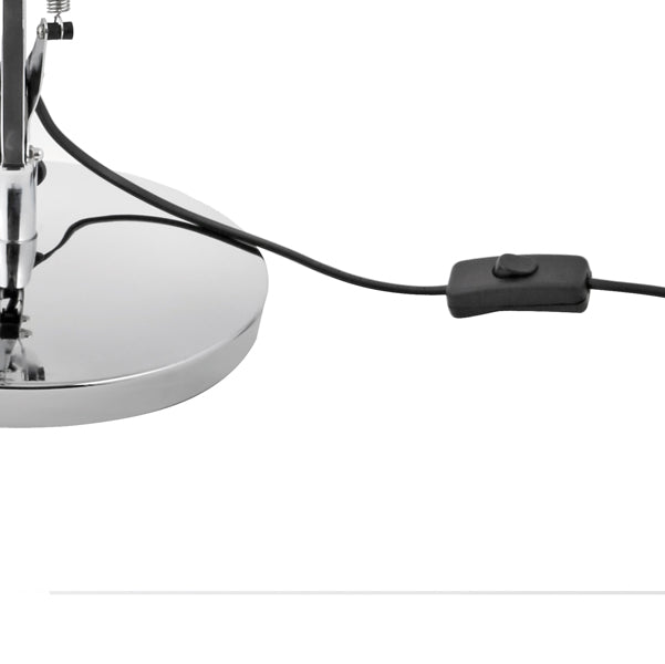 Lampada da tavolo Architect - 11 W - silver - Alba