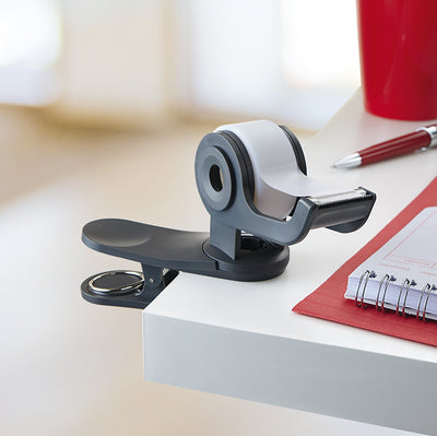 Dispenser Clip & Twist - per nastri 33 m - rotolo da 1,9 cm x 9,8 m incluso - grigio - Scotch