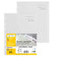 Buste con foratura universale Atla Privacy - per documenti riservati - 22 x 30 cm - bianco - Sei Rota - conf. 10 pezzi