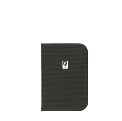 Portamenù Essential - A5 - 23,7x17,2 cm - nero - Securit