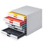 Cassettiera Varicolor - 28 x 35,6 x 29,2 - 10 cassetti - Durable