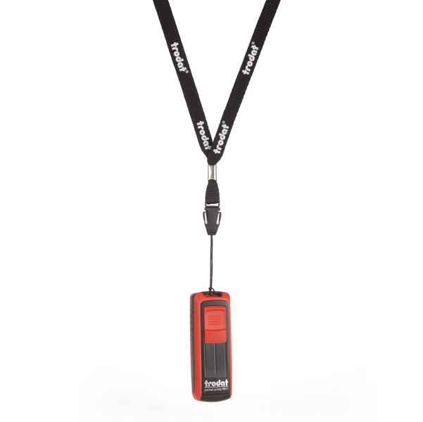 Timbro tascabile Pocket Printy 9511 - personalizzabile - 38 x 14 mm - 4 righe - autoinchiostrante - Trodat