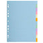 Separatore Forever Pastel - A4 - 12 tasti - cartoncino - 170 gr - Exacompta