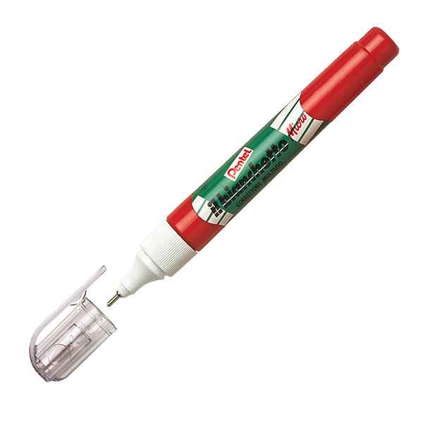 Correttore liquido Bianchetto Micro - 7 ml - Pentel - expo 36 pezzi