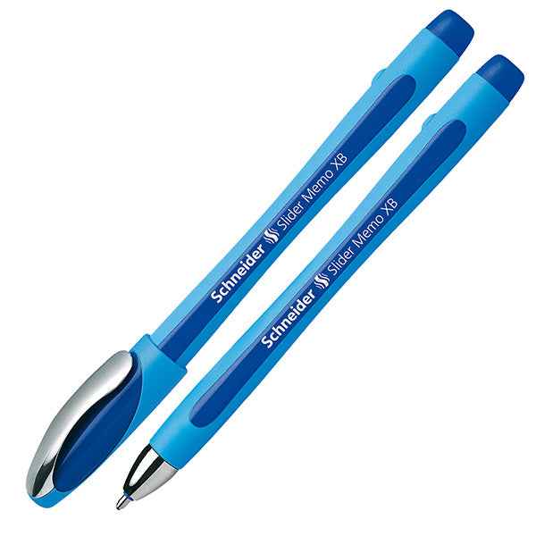 Penne a sfera Slider Memo XB - blu/nero/rosso assortiti - Schneider - expo 30 pezzi
