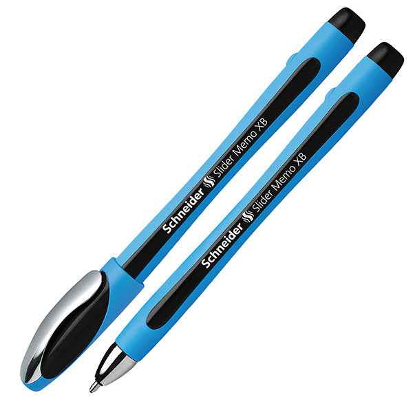 Penne a sfera Slider Memo XB - blu/nero/rosso assortiti - Schneider - expo 30 pezzi