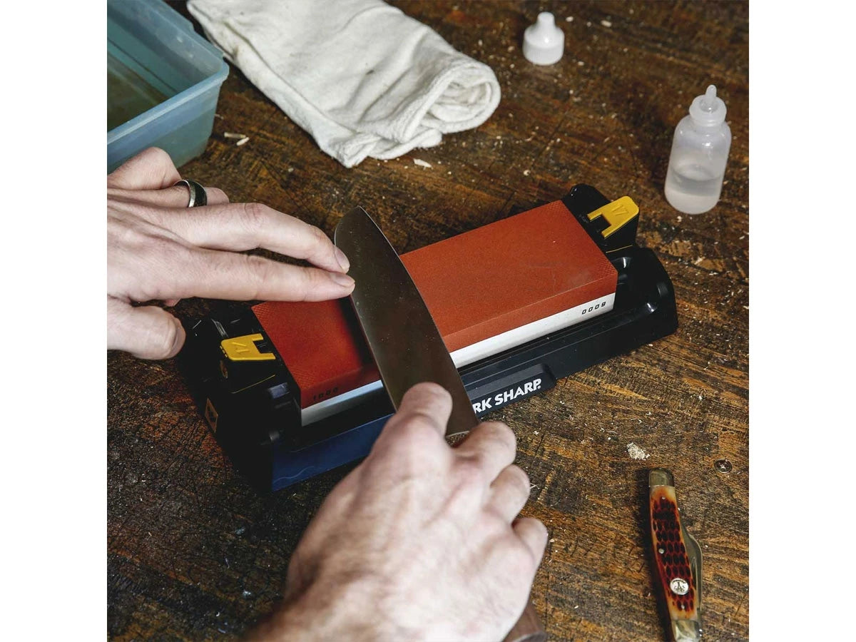Work Sharp AFFILATORE MANUALE WHETSTONE KNIFE SHARPENER WSBCHWHT