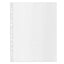 Buste perforate De Luxe riciclate 100% - antiriflesso - f.to 22 x 30 cm - Esselte - conf. 50 pezzi