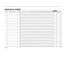 Blocco presenze mensili - 25/25 copie autoricalcanti - 14,8 x 21,5 cm - DU16731C000 - Data Ufficio