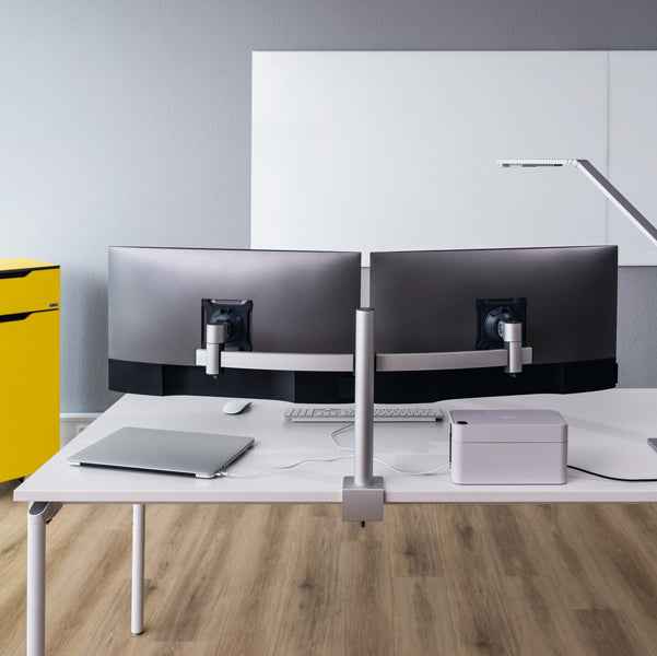 Braccio portamonitor PRO estensibile - 5085-23 - per 2 monitor - Durable