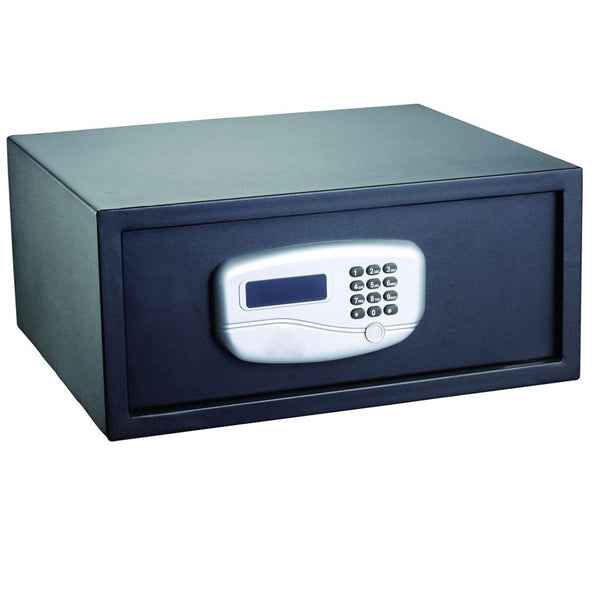 Cassaforte di sicurezza - serratura elettronica - 43,2 x 37 x 19,5 cm - 10,5 kg - nero - Iternet