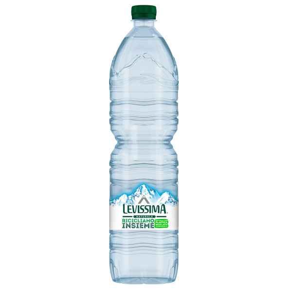 Acqua naturale - 1,5 L - bottiglia 45% RPET - Levissima
