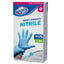 Guanti in nitrile non talcato - per uso medicale - taglia M/L - azzurro - Logex Professional - scatola 100 pezzi