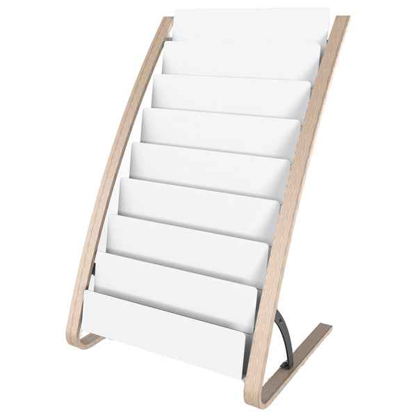 Portariviste da terra - 58 x 50 x 93 cm - 8 x 2 tasche - Alba