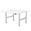 Piano di lavoro per scrivania Cambio - 140 x 80 x 2,5 cm - bianco - Fellowes