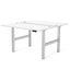 Piano di lavoro per scrivania Cambio - 140 x 80 x 2,5 cm - bianco - Fellowes