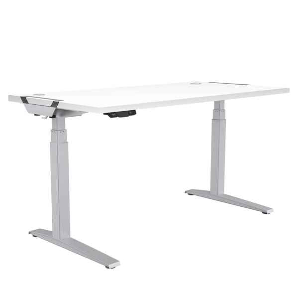 Piano di lavoro per scrivania Cambio - 180 x 80 x 2,5 cm - bianco - Fellowes